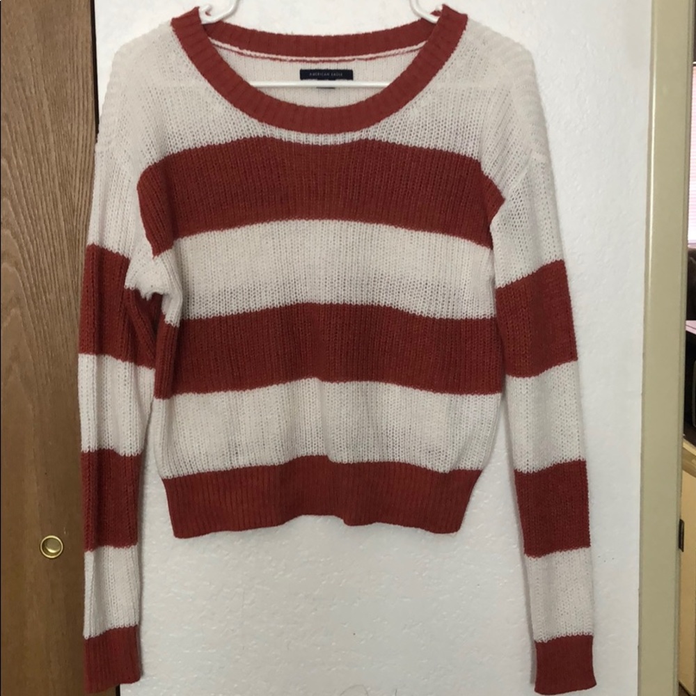 Color block sweater